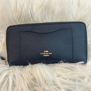 Coach Zip Around Wallet